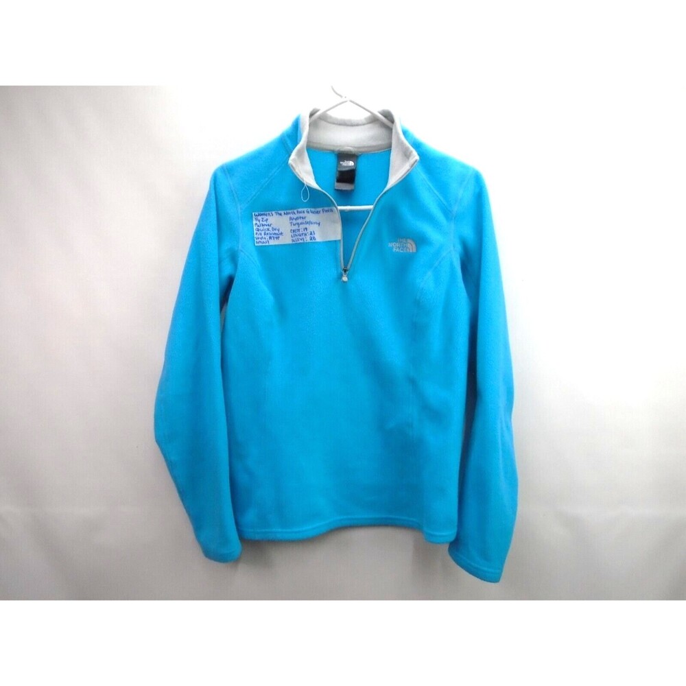 The North Face 1/4 Zip Glacier Fleece Pullover Women's Size S/P A7YP Quick Dry